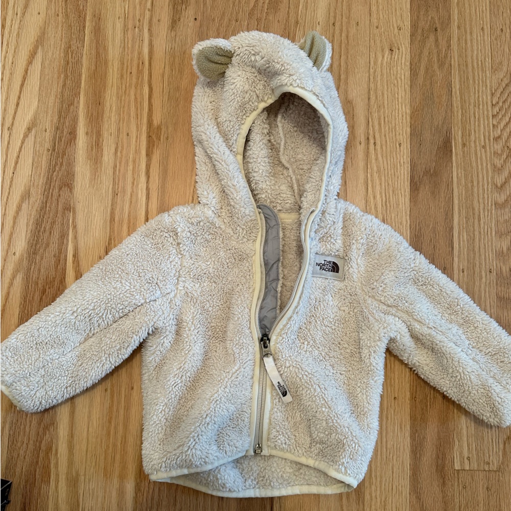 North Face toddler teddy fleece
